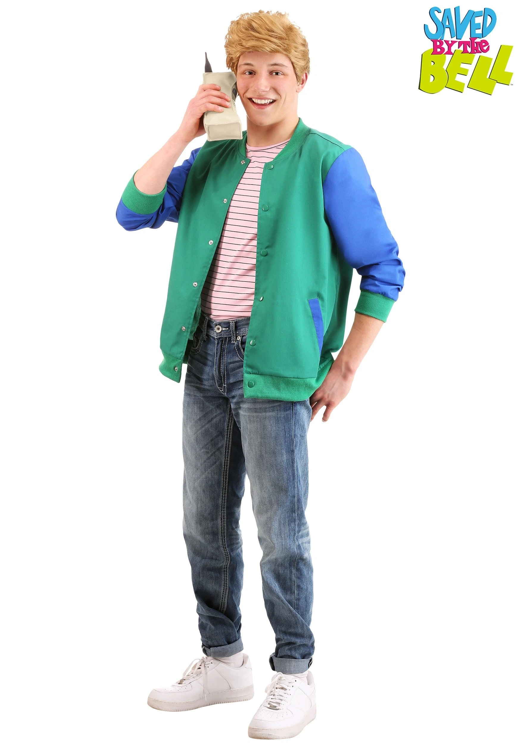 Bluenet Saved By The Bell Zack Morris Adult Costume 1 Bluenet Saved By The Bell Zack Morris Adult Costume