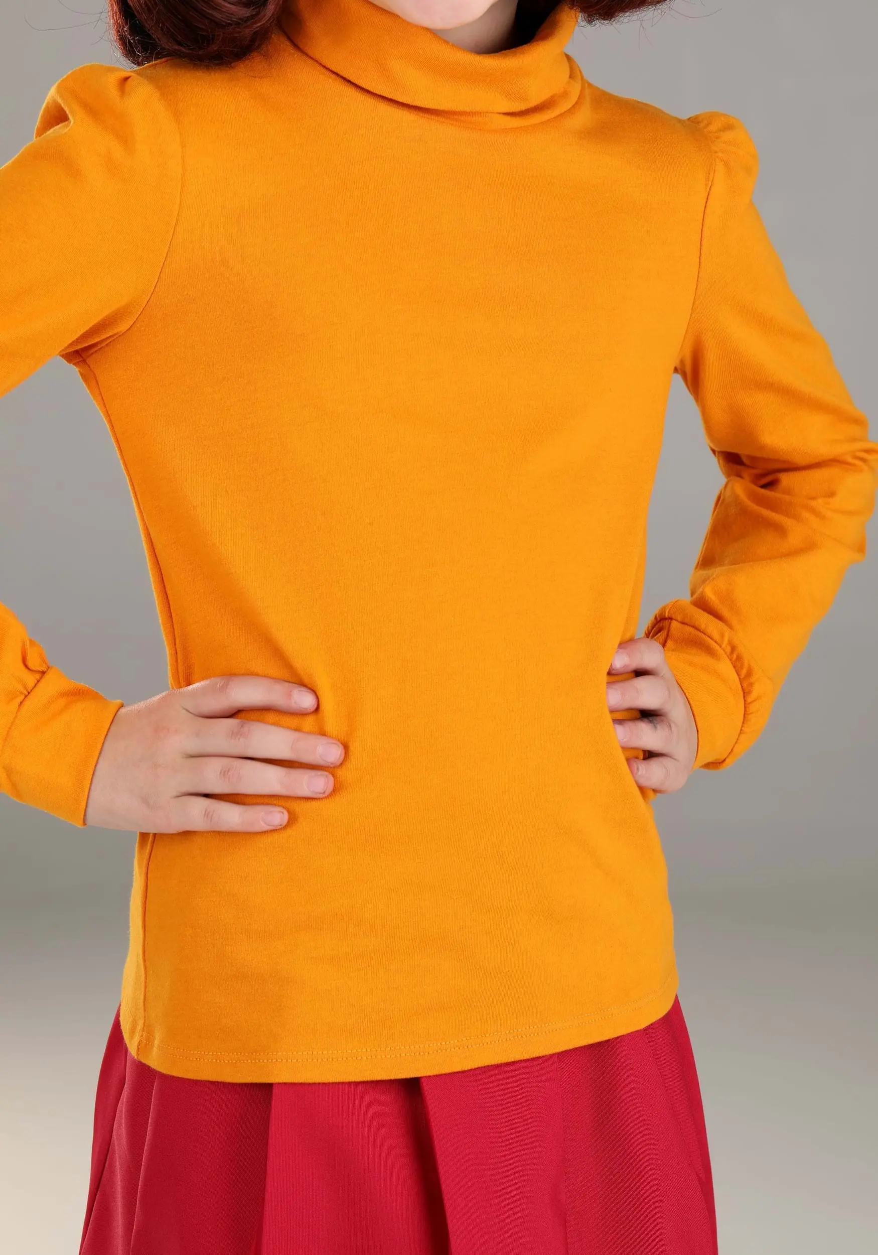 Jerry Leigh Scooby Doo Kids Velma Costume 3 Jerry Leigh Scooby Doo Kids Velma Costume - Image 3