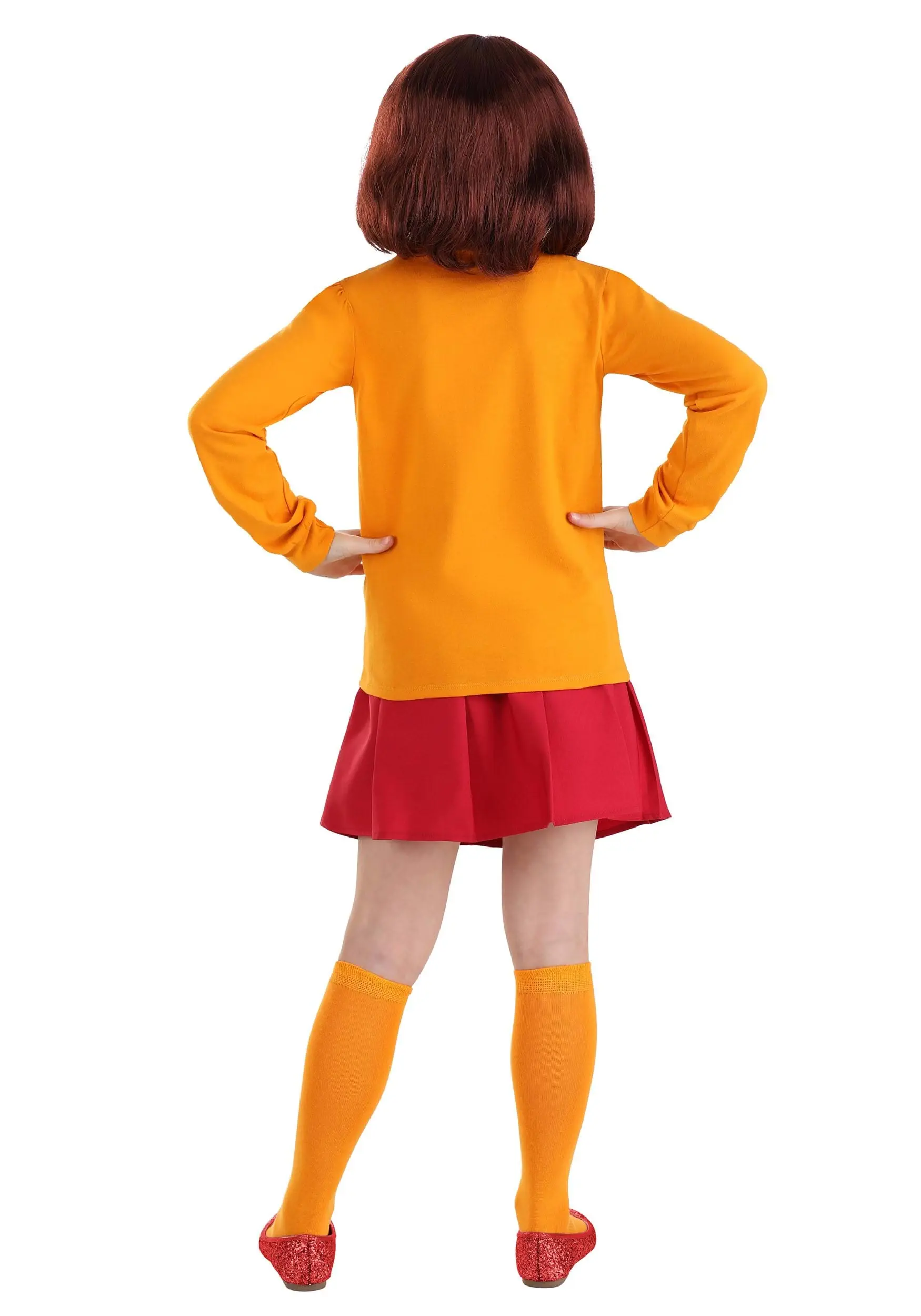 Jerry Leigh Scooby Doo Kids Velma Costume 4 Jerry Leigh Scooby Doo Kids Velma Costume - Image 4