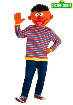 Fun Costumes Sesame Street Ernie Mascot Costume For Men
