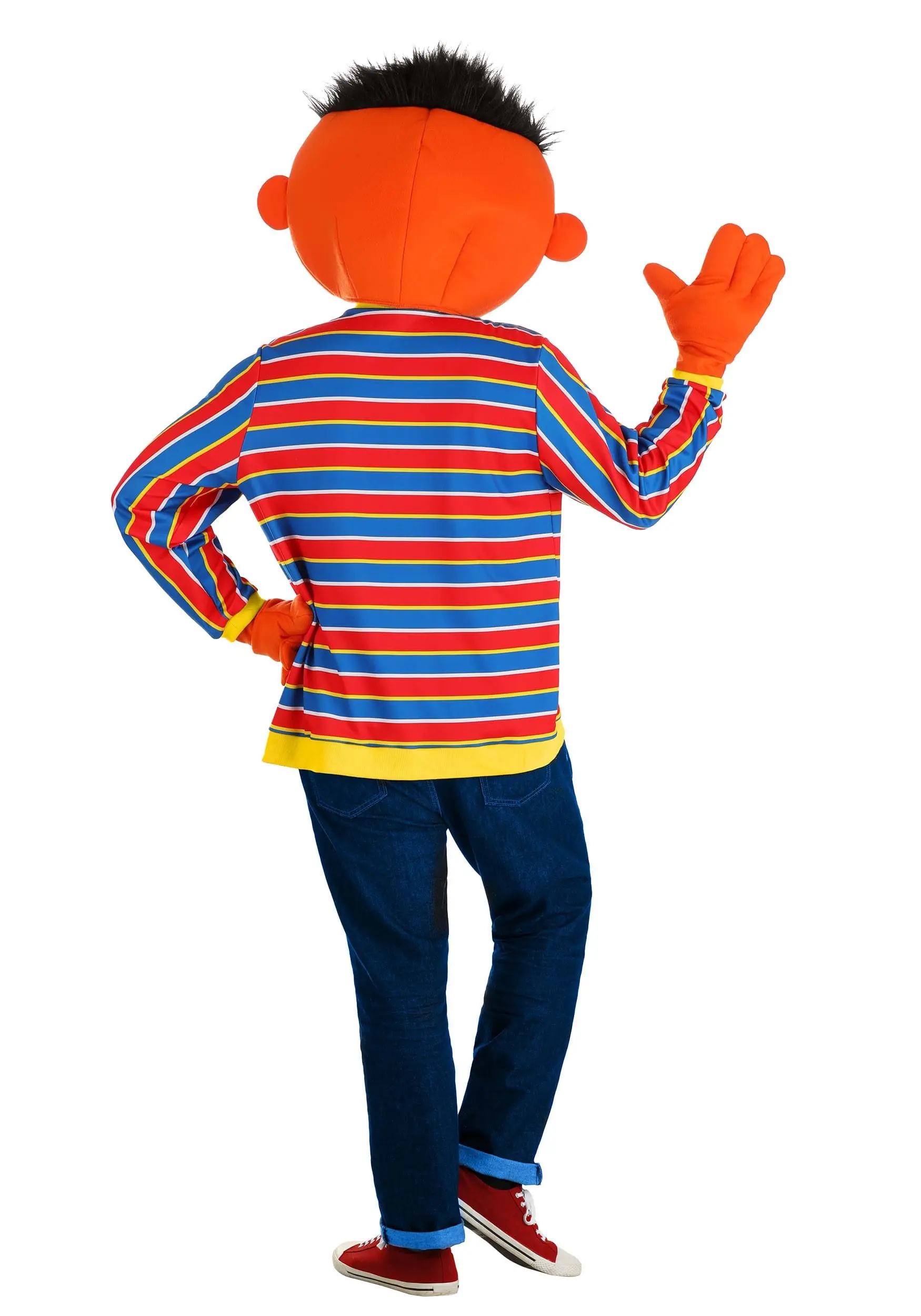 Fun Costumes Sesame Street Ernie Mascot Costume For Men 2 Fun Costumes Sesame Street Ernie Mascot Costume For Men - Image 2