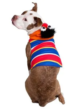 Pet Krewe Ernie Pet Costume From Sesame Street -Cheap Anna Costumes Store sesame street ernie pet costume alt 3