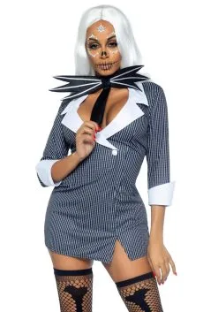 LEG AVENUE Sexy Women's Bone Babe Costume -Cheap Anna Costumes Store sexy bone babe womens costume alt 4