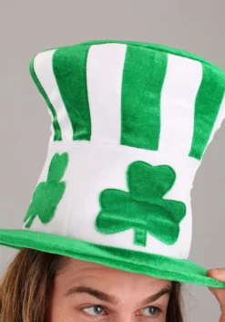 Elope Adult Shamrock Uncle Sam Hat -Cheap Anna Costumes Store shamrock uncle sam hat alt 1