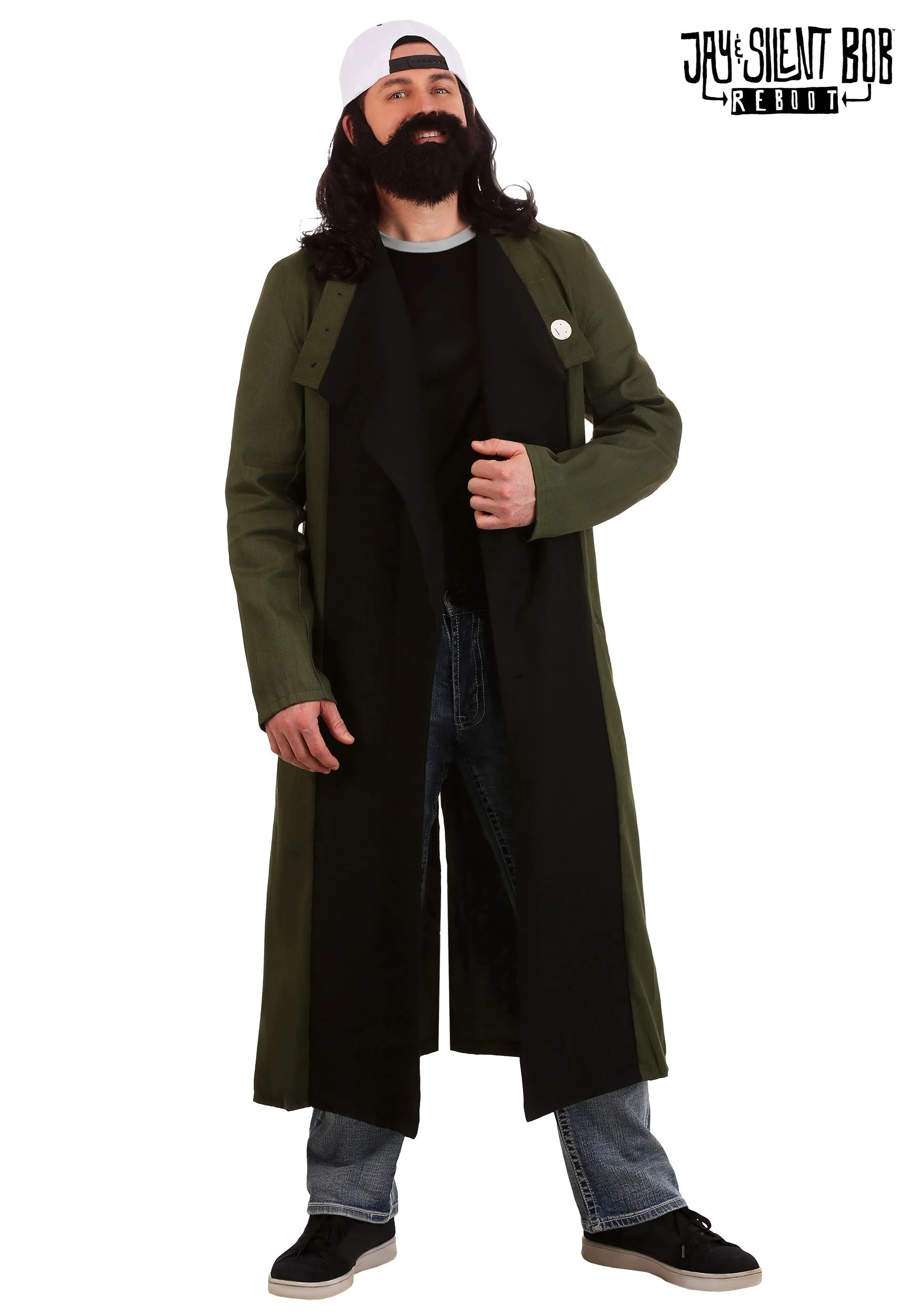 Fun Costumes Silent Bob Plus Size Mens Costume 1 Fun Costumes Silent Bob Plus Size Mens Costume