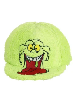 Elope Ghostbusters Slimer Flat Bill Fuzzy Cap 7 Elope Ghostbusters Slimer Flat Bill Fuzzy Cap -Cheap Anna Costumes Store slimer fuzzy cap alt 3