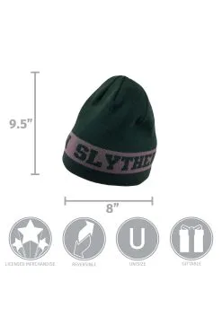 Elope Slytherin Reversible Warm Knit Beanie 6 Elope Slytherin Reversible Warm Knit Beanie -Cheap Anna Costumes Store slytherin reversible knit beanie alt 2
