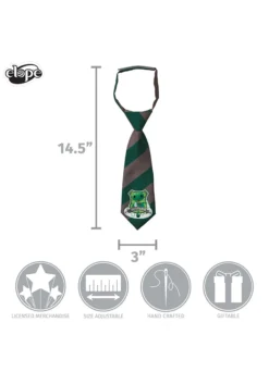 Elope Slytherin House Toddler Breakaway Tie -Cheap Anna Costumes Store slytherin toddler tie alt 4