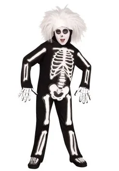 Fun World SNL Beat Boy Skeleton Boys Costume