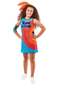 Rubies Costume Co. Inc Girl's Space Jam 2 Lola Bunny Tune Squad Costume