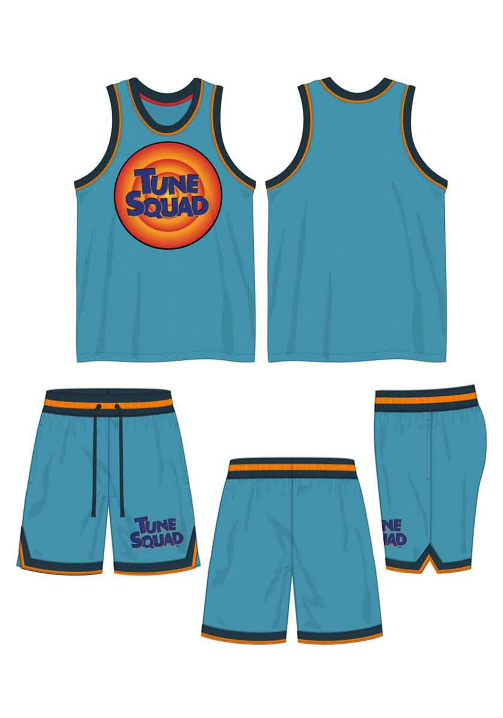 Bioworld Merchandising / Independent Sales Tune Squad Jersey & Shorts From Space Jam A New Legacy 3 Bioworld Merchandising / Independent Sales Tune Squad Jersey & Shorts From Space Jam A New Legacy - Image 3
