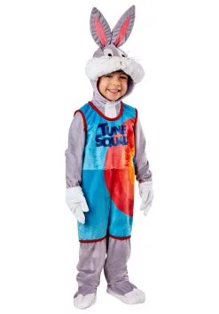 Rubies Costume Co. Inc Spacejam 2 Bugs Bunny Tune Squad Costume For Toddlers -Cheap Anna Costumes Store spacejam 2 bugs bunny tune squad toddler costume alt 1