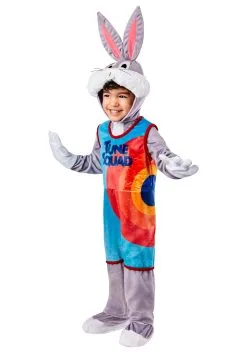 Rubies Costume Co. Inc Spacejam 2 Bugs Bunny Tune Squad Costume For Toddlers -Cheap Anna Costumes Store spacejam 2 bugs bunny tune squad toddler costume alt 2