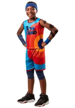 Rubies Costume Co. Inc Space Jam 2 Lebron James Tune Squad Costume For Kids 8 Rubies Costume Co. Inc Space Jam 2 Lebron James Tune Squad Costume For Kids -Cheap Anna Costumes Store spacejam 2 lebron james tune squad child costume alt 2