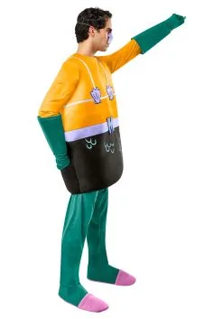 Rubies Costume Co. Inc Spongebob Squarepants Mermaid Man Costume For Adults -Cheap Anna Costumes Store spongebob squarepants adult mermaid man costume alt 3