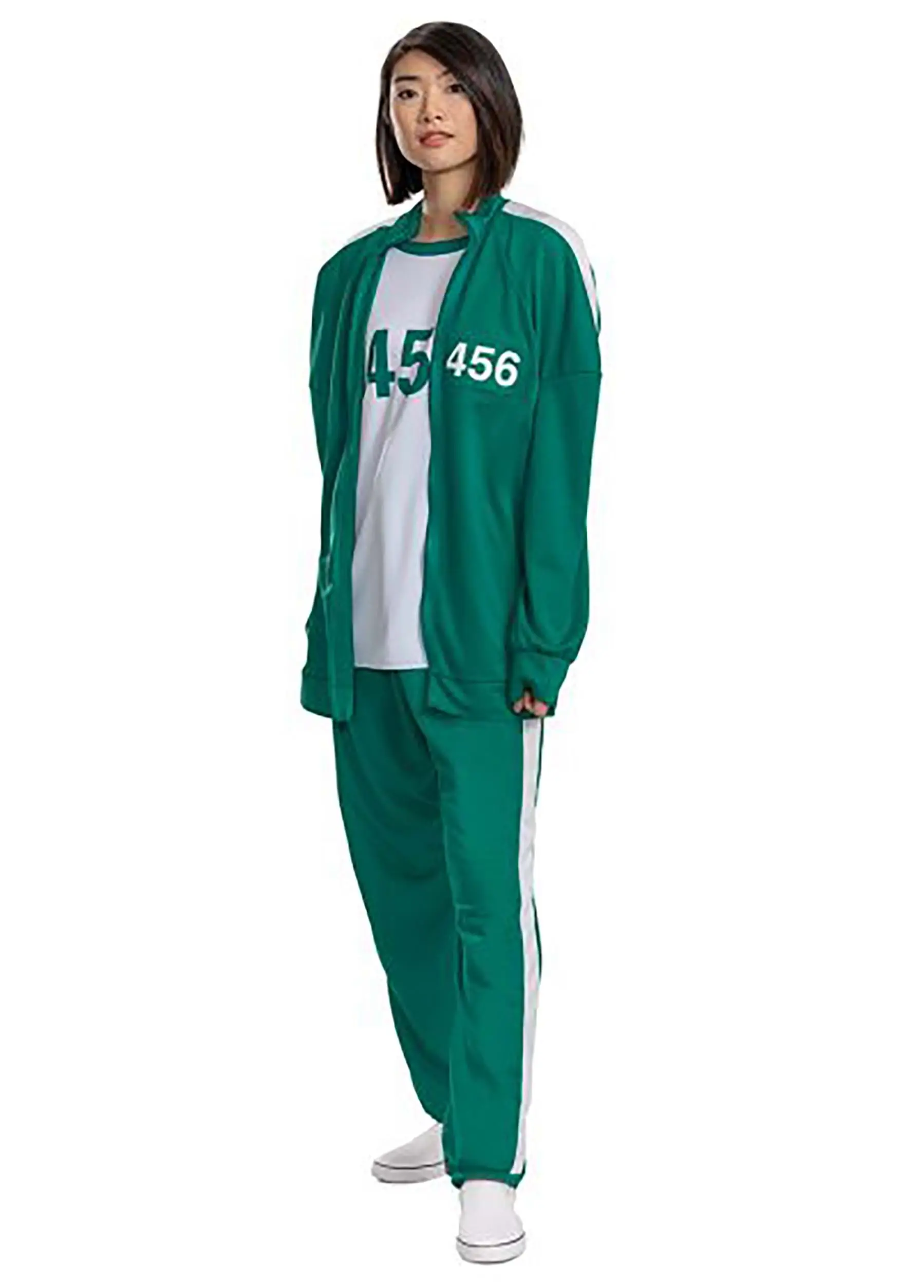 Disguise Squid Game Player 456 Track Suit For Adults 4 Disguise Squid Game Player 456 Track Suit For Adults - Image 4