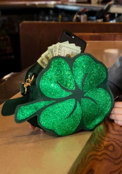 Fushengyuan Industry CO., St. Patrick's Day Shamrock Purse
