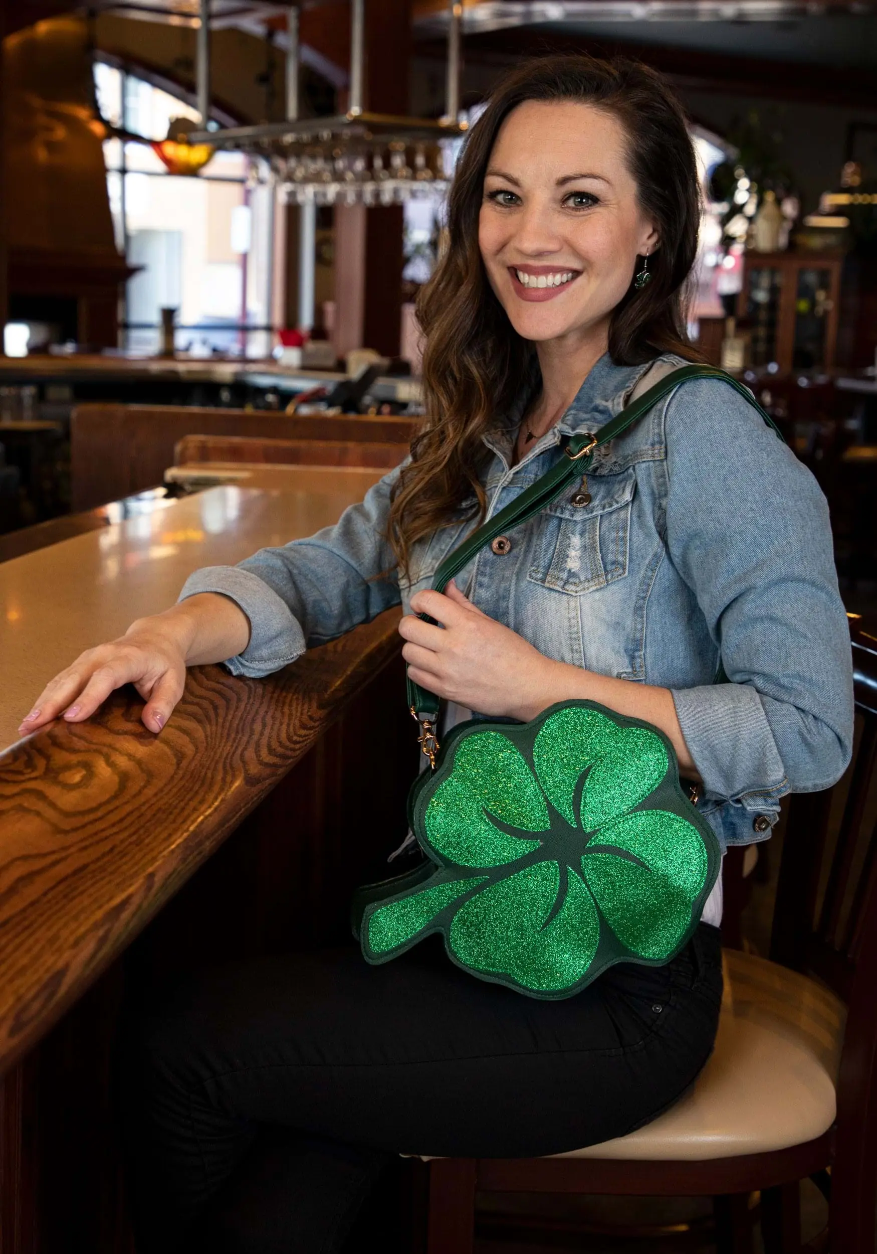 Fushengyuan Industry CO., St. Patrick's Day Shamrock Purse 2 Fushengyuan Industry CO., St. Patrick's Day Shamrock Purse - Image 2