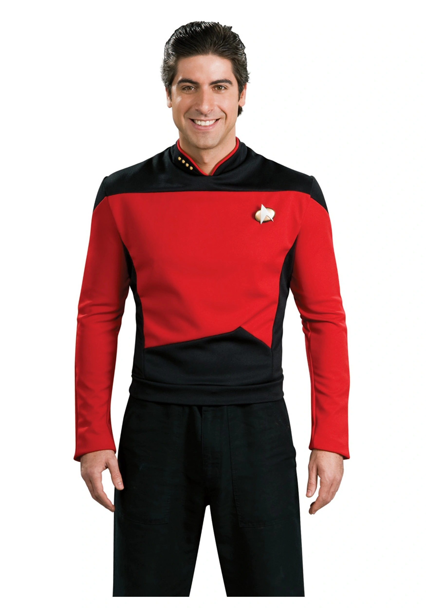 Rubies Costume Co. Inc Star Trek: TNG Deluxe Command Uniform Men's Costume 1 Rubies Costume Co. Inc Star Trek: TNG Deluxe Command Uniform Men's Costume