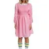 Disguise Stranger Things Deluxe Pink Dress Eleven Costume For Women