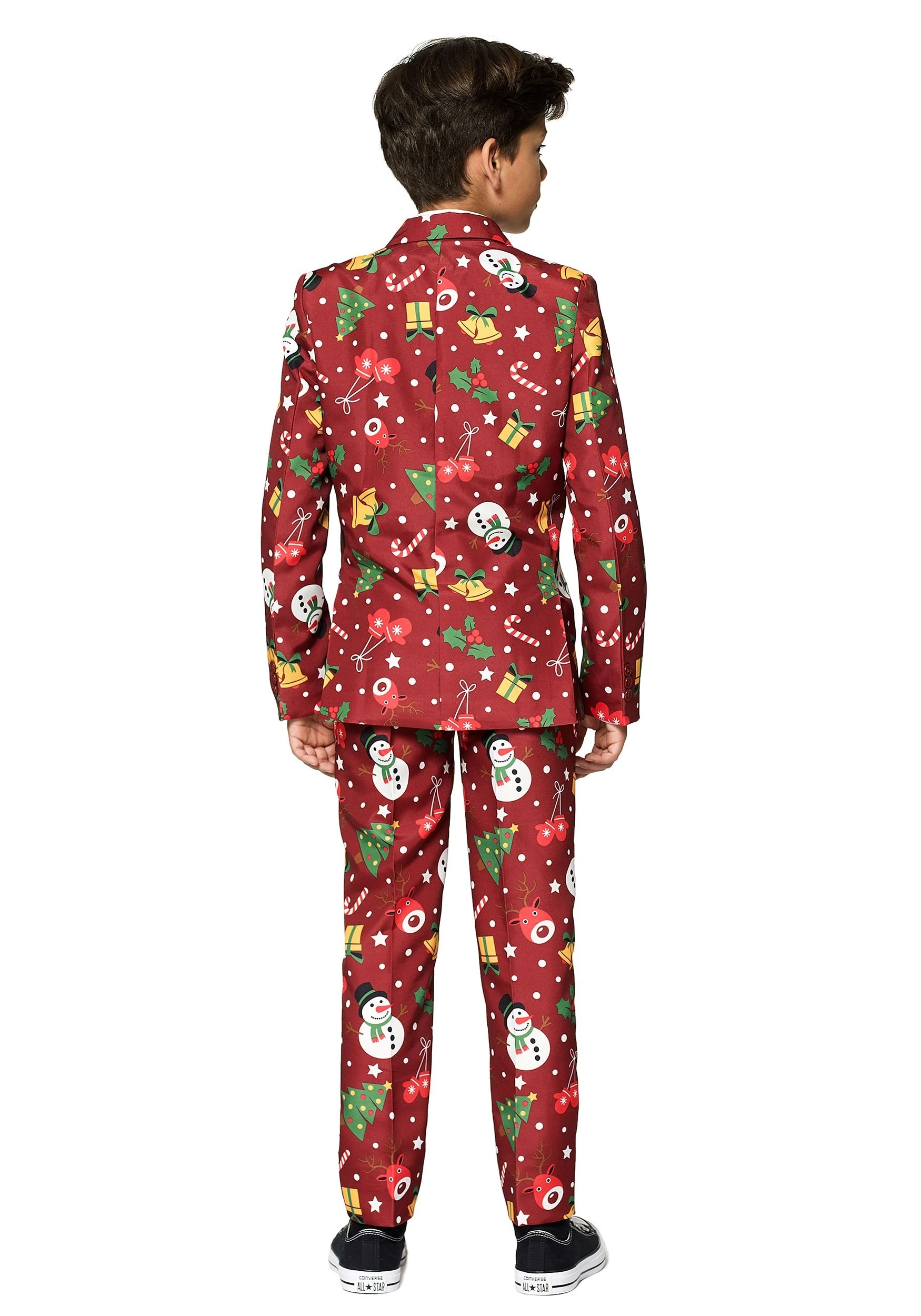 Opposuits Suitmeister Christmas Red Light Up Boy's Suit 2 Opposuits Suitmeister Christmas Red Light Up Boy's Suit - Image 2