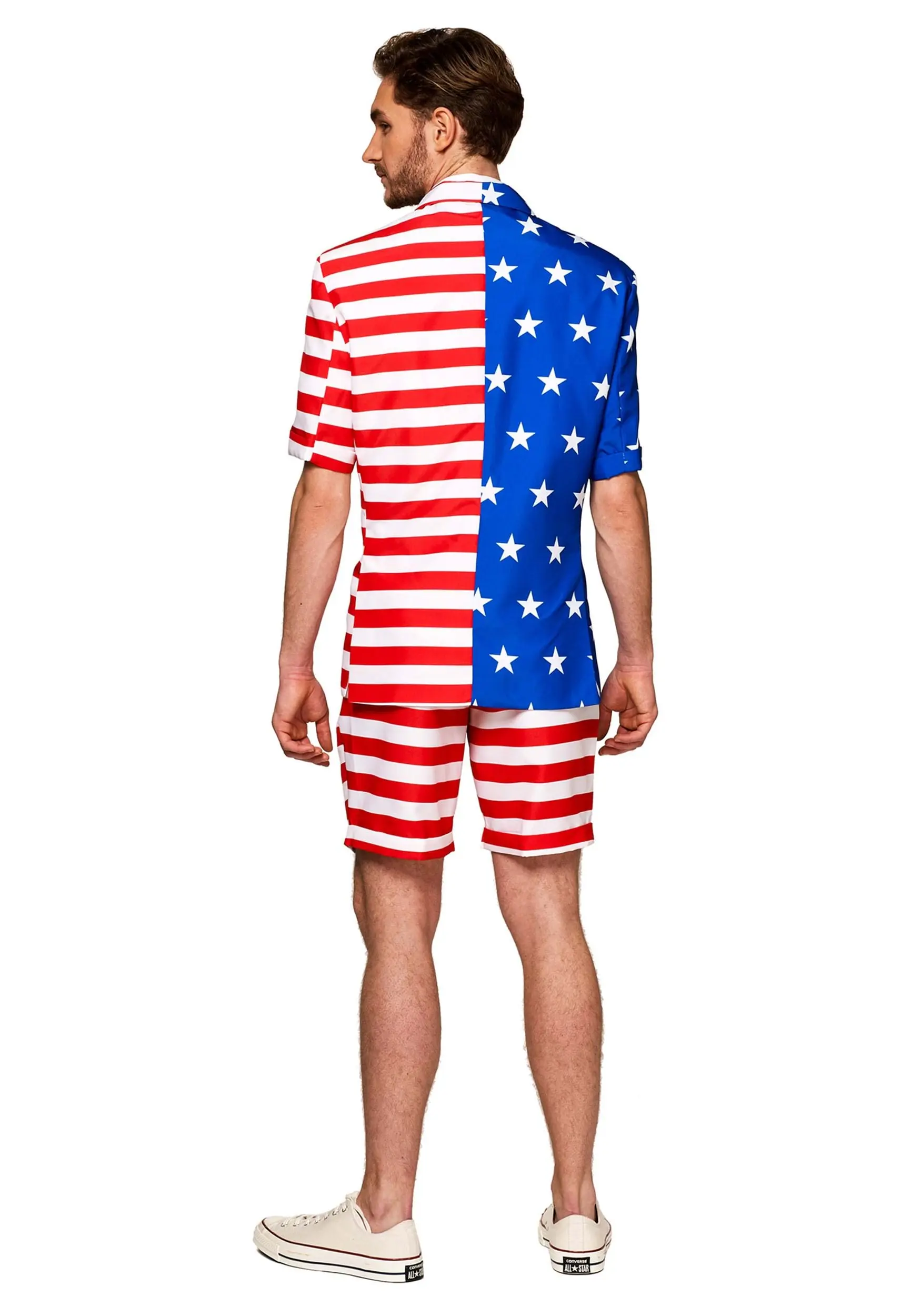 Opposuits Suitmeister Summer USA Flag Suit For Men 2 Opposuits Suitmeister Summer USA Flag Suit For Men - Image 2