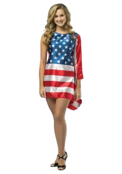 Rasta Imposta Teen Flag Costume Dress
