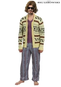 Hing Ting The Big Lebowski The Dude Men's Plus Size Sweater Costume