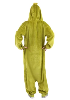Elope The Grinch Adult Onesie Costume -Cheap Anna Costumes Store the grinch adult onesie alt 7