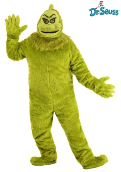 Elope Adult The Grinch Plus Size Premium Costume