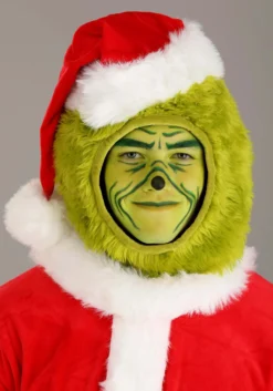 Elope Adult The Grinch Santa Open Face Costume 9 Elope Adult The Grinch Santa Open Face Costume -Cheap Anna Costumes Store the grinch adult santa open face costume alt 2