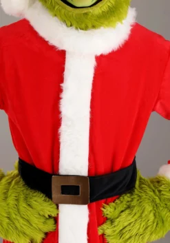 Elope Adult The Grinch Santa Open Face Costume 11 Elope Adult The Grinch Santa Open Face Costume -Cheap Anna Costumes Store the grinch adult santa open face costume alt 4
