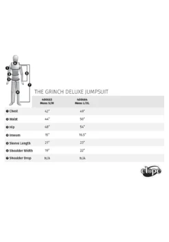 Elope Men's The Grinch Deluxe Jumpsuit W/ Latex Mask 13 Elope Men's The Grinch Deluxe Jumpsuit W/ Latex Mask -Cheap Anna Costumes Store the grinch deluxe mens s m jumpsuit w latex mask alt 6