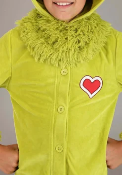 BigWan Apparel Co. The Grinch Jumpsuit Costume For Kids -Cheap Anna Costumes Store the grinch jumpsuit costume kids alt 3