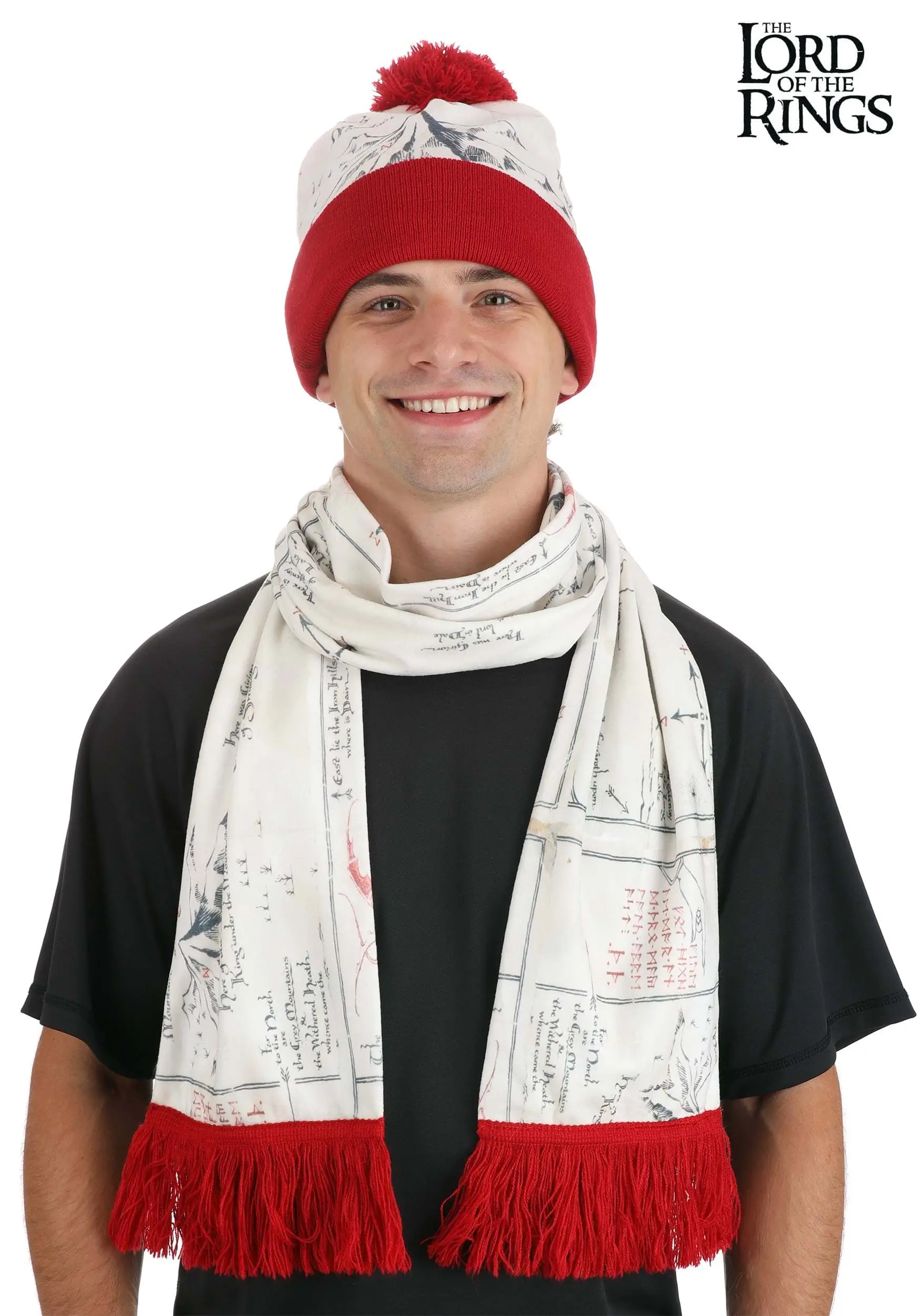 Nanjing Sylva International Trading Co. Ltd Adult The Hobbit Knit Hat & Scarf Set 1 Nanjing Sylva International Trading Co. Ltd Adult The Hobbit Knit Hat & Scarf Set