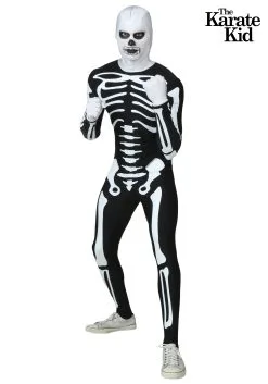 Fun Costumes Karate Kid Authentic Skeleton Suit For Adults