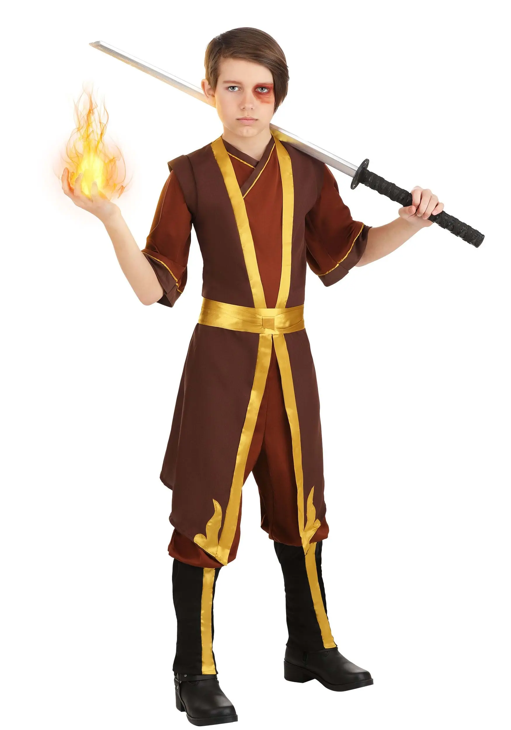 InSpirit The Last Airbender Deluxe Zuko Costume For Kids 1 InSpirit The Last Airbender Deluxe Zuko Costume For Kids