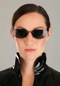 Jerry Leigh The Matrix Trinity Costume For Women -Cheap Anna Costumes Store the matrix womens trinity costume alt 4