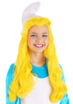 Partytime Costume & Lingerie (Yiwu) Factory The Smurfs Girl's Smurfette Wig -Cheap Anna Costumes Store the smurfs girls smurfette wig alt 3