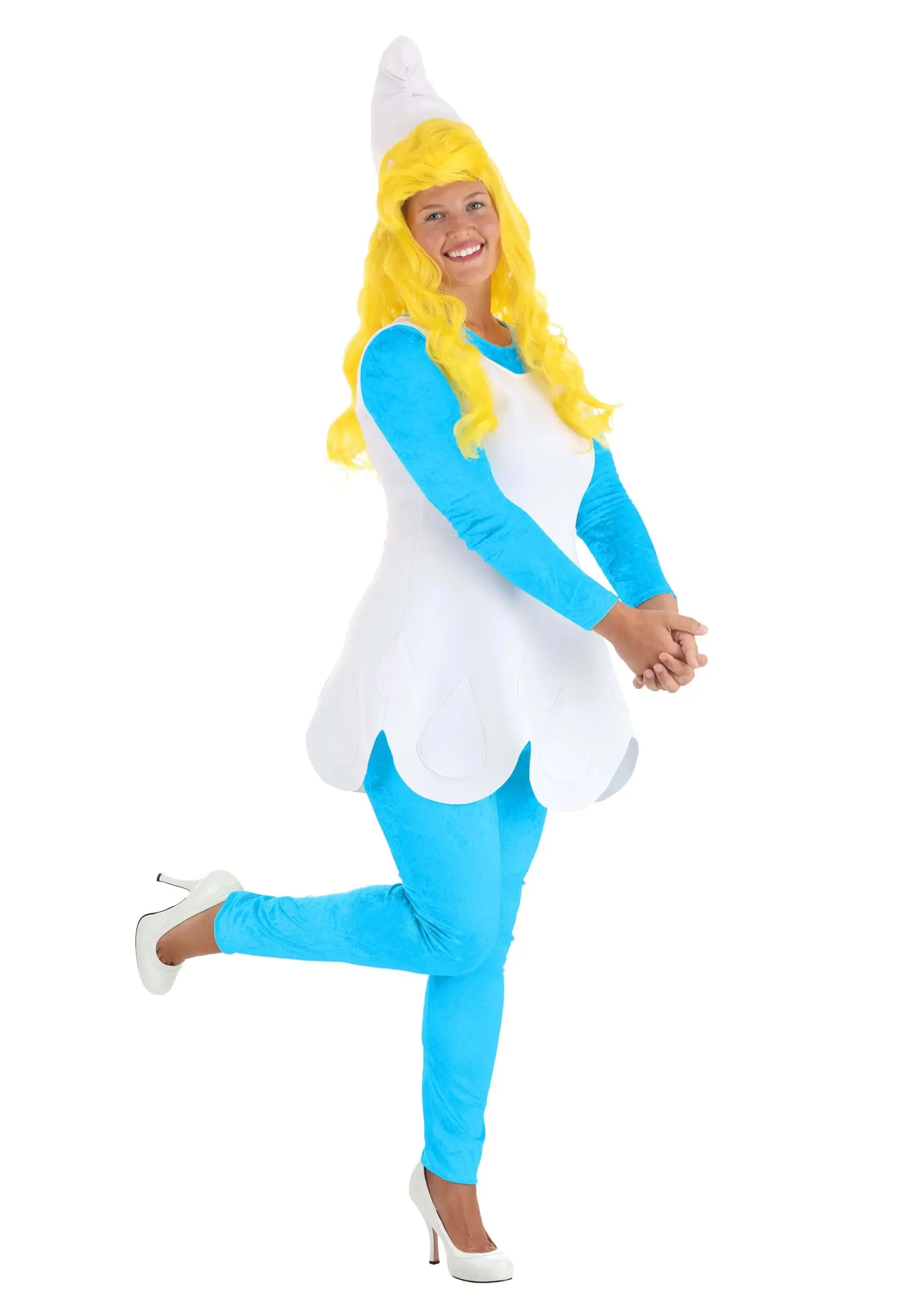 Boloparty The Smurfs Women's Smurfette Costume 6 Boloparty The Smurfs Women's Smurfette Costume - Image 6