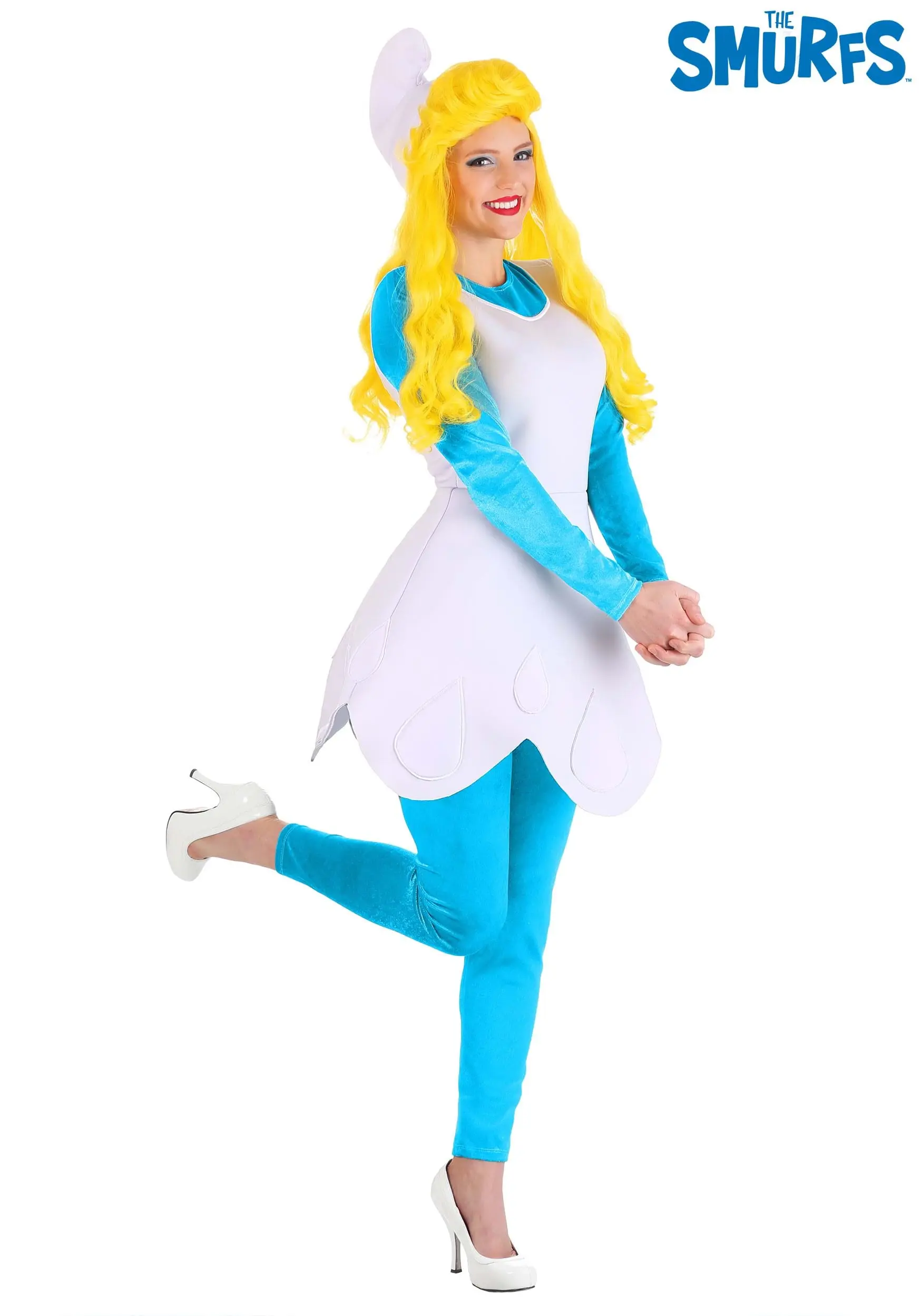 Boloparty The Smurfs Women's Smurfette Costume 1 Boloparty The Smurfs Women's Smurfette Costume