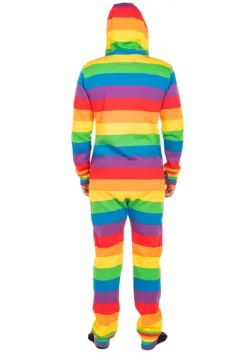Tipsy Elves Men's Rainbow Jumpsuit Costume -Cheap Anna Costumes Store tipsy elves mens rainbow jumpsuit 3