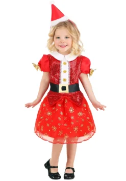 Savvy Garments Toddler Christmas Santa Dress