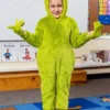 Guangzhou Fashion Travelling Goods Co. Ltd Classic Grinch Jumpsuit Costume For Toddlers