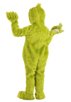 Guangzhou Fashion Travelling Goods Co. Ltd Classic Grinch Jumpsuit Costume For Toddlers -Cheap Anna Costumes Store toddler classic grinch jumpsuit costume alt 4