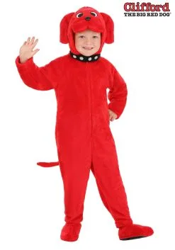 Savvy Garments Clifford The Big Red Dog Costume For Toddlers