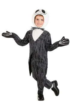M&R TOY CO., LTD Disney Darling Jack Skellington Costume For Toddlers -Cheap Anna Costumes Store toddler darling jack skellington costume alt 6