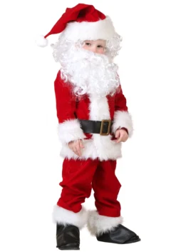 Fun Costumes Deluxe Santa Toddler Costume For Boys