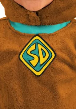 Jerry Leigh Deluxe Scooby Doo Toddler Costume -Cheap Anna Costumes Store toddler deluxe scooby doo costume alt 3
