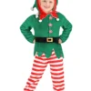 Savvy Garments Elf Toddler Jumpsuit Costume